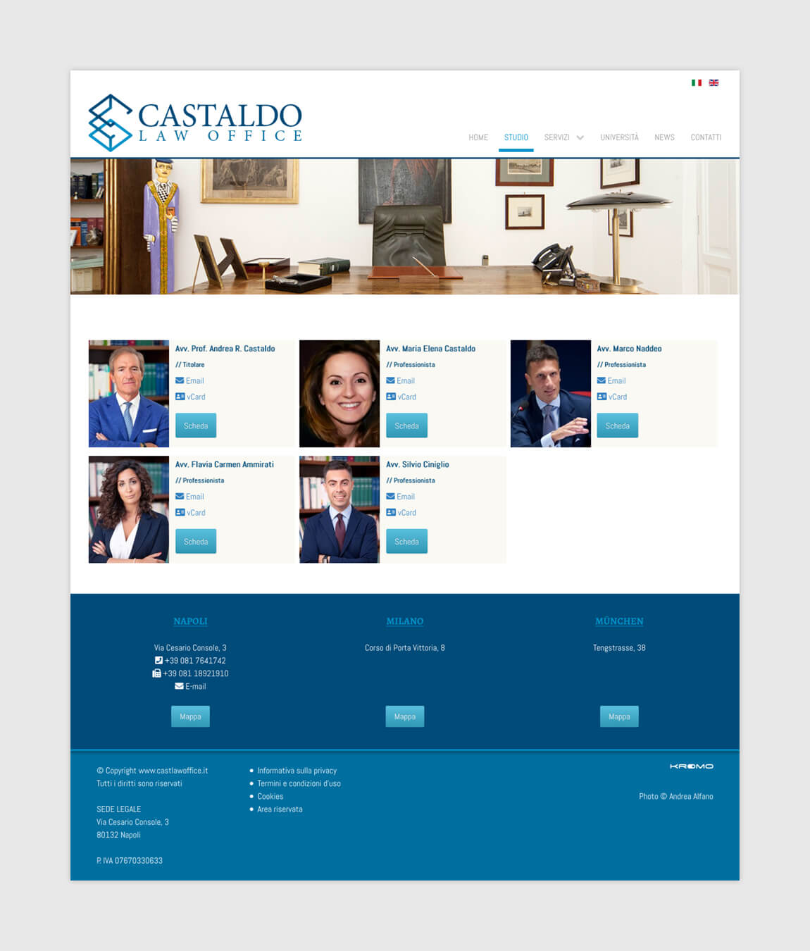 Castaldo Studio Page