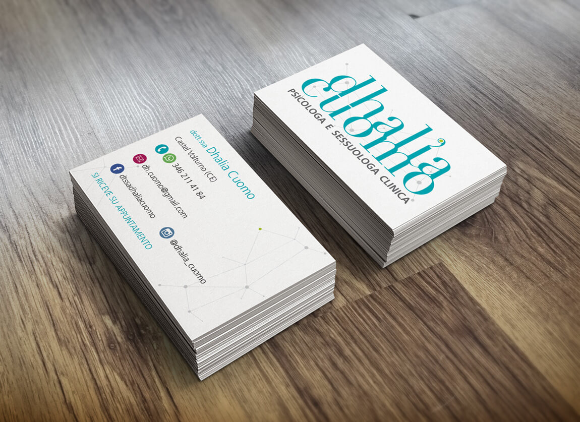 Dhalia Cuomo Business Card