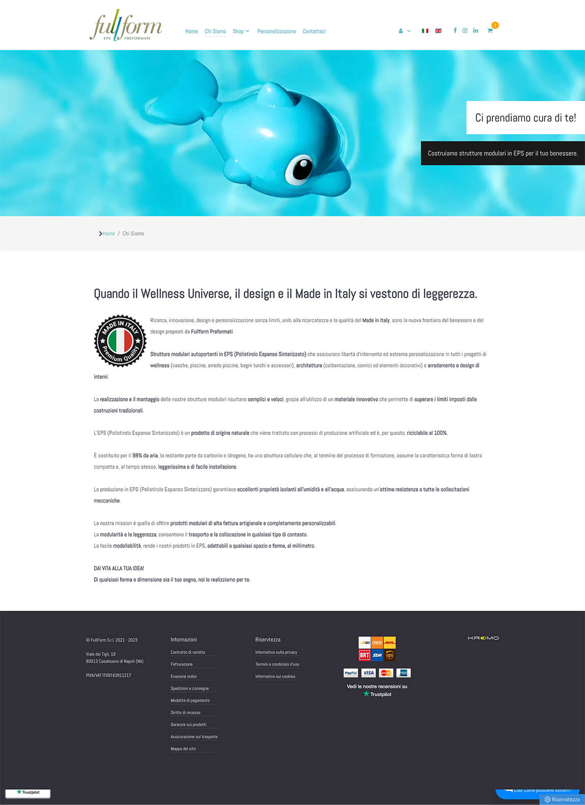 Fullform Sito Web Chi Siamo